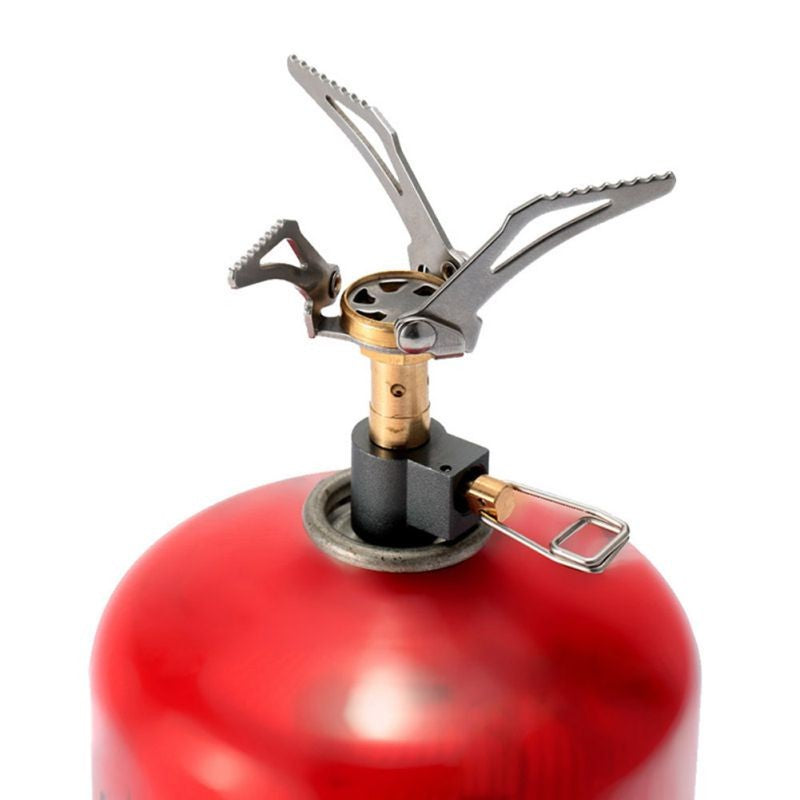 Folding Mini Camping Gas Stove Survival Cooker